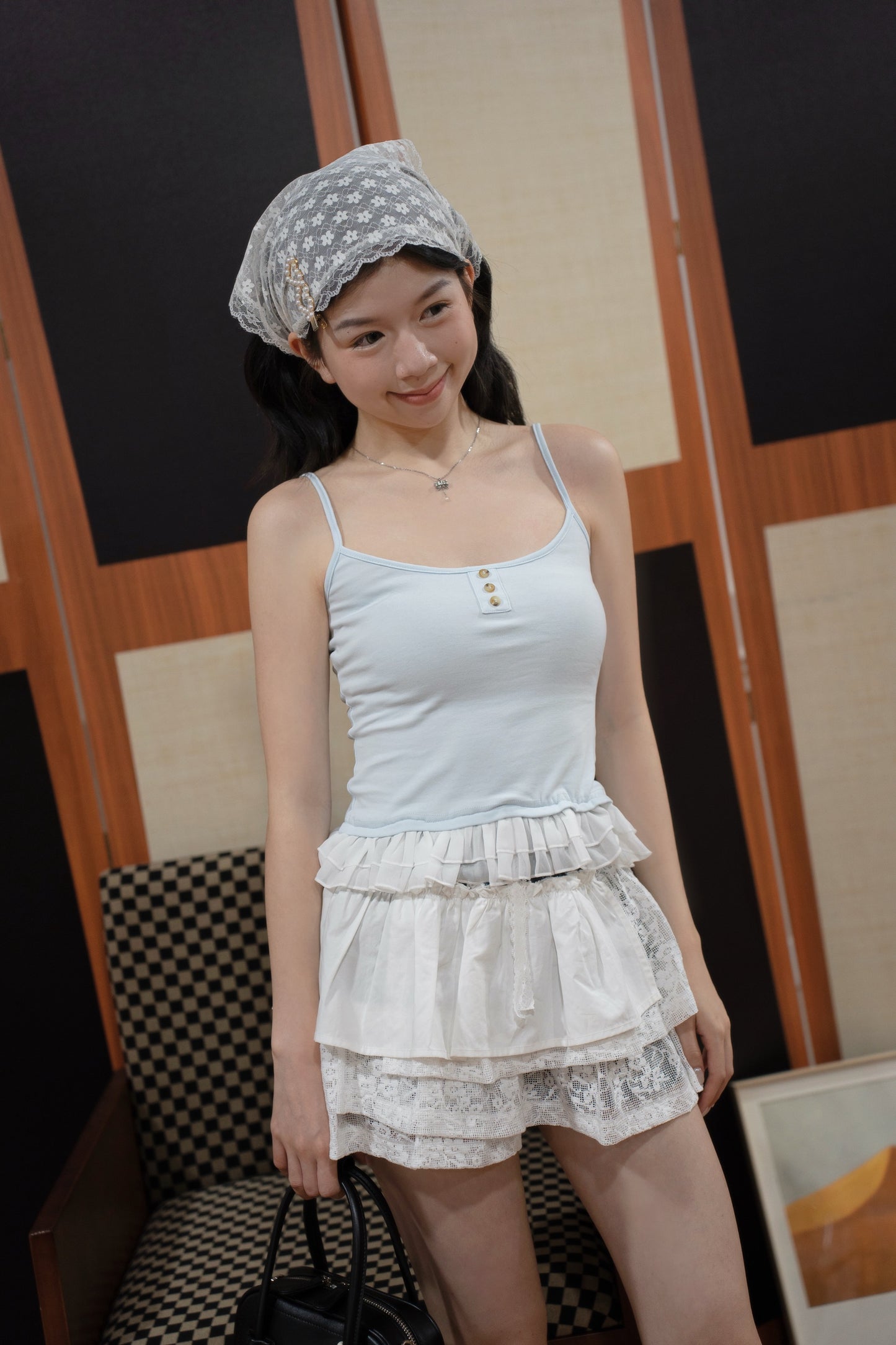 Lune Tank Top (Blue)