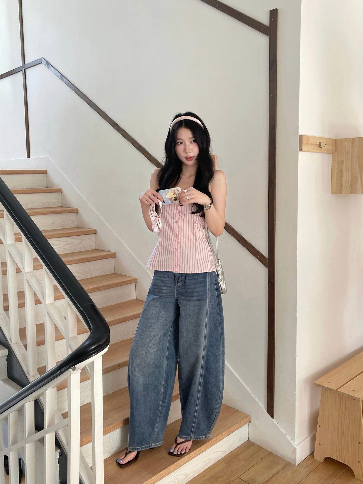 Bare Baggy Jeans JEANS BLUE