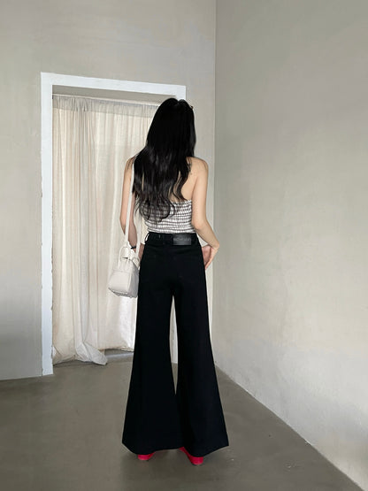 Lexi Retro Flared Jeans Black