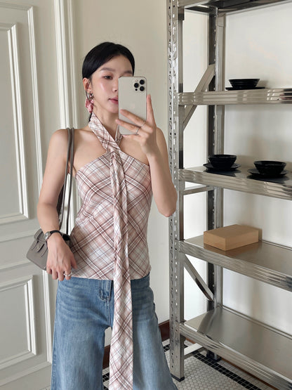 Flutter Tie Top PINK