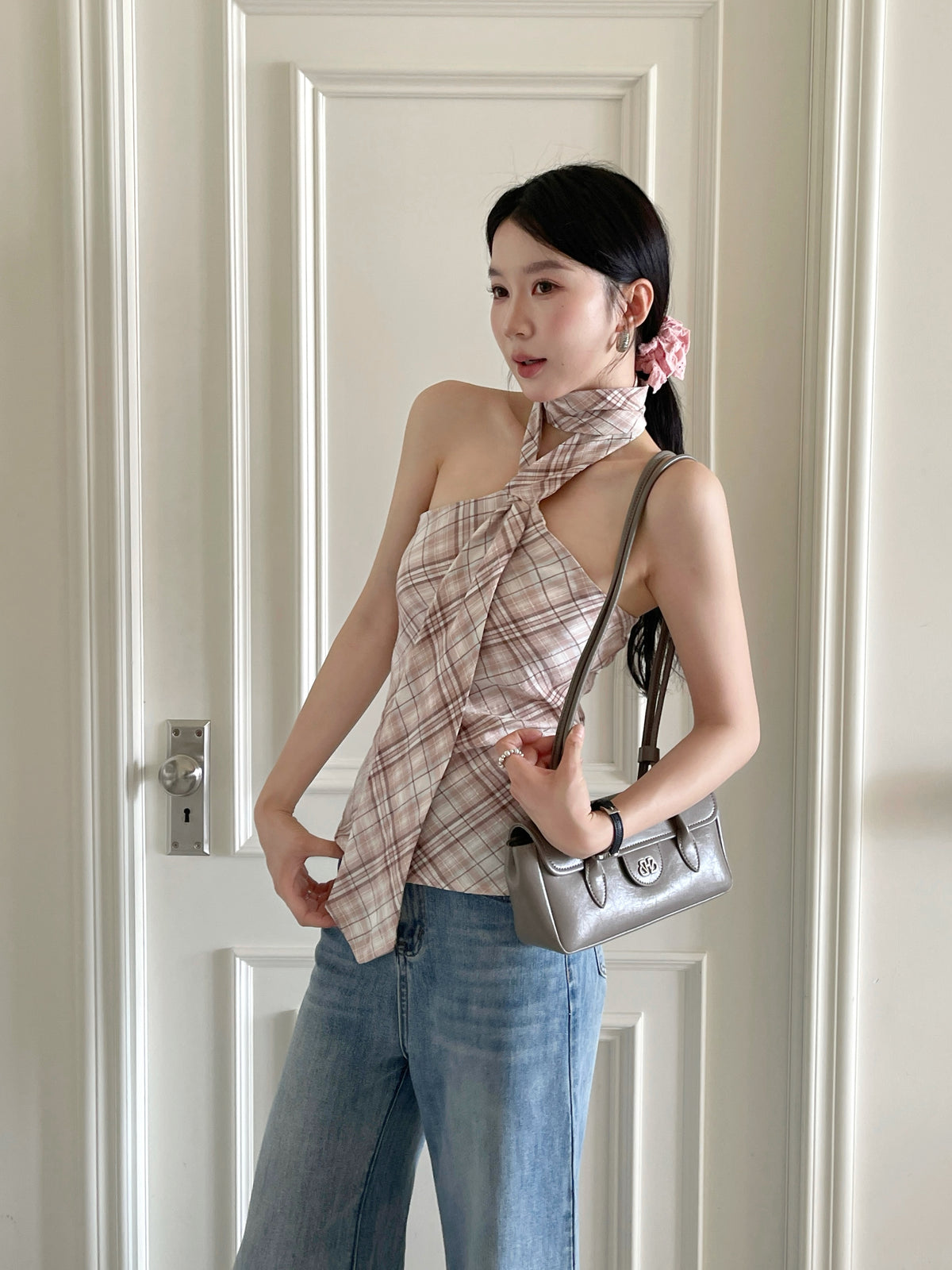 Flutter Tie Top PINK