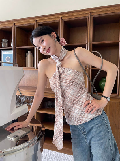 Flutter Tie Top PINK