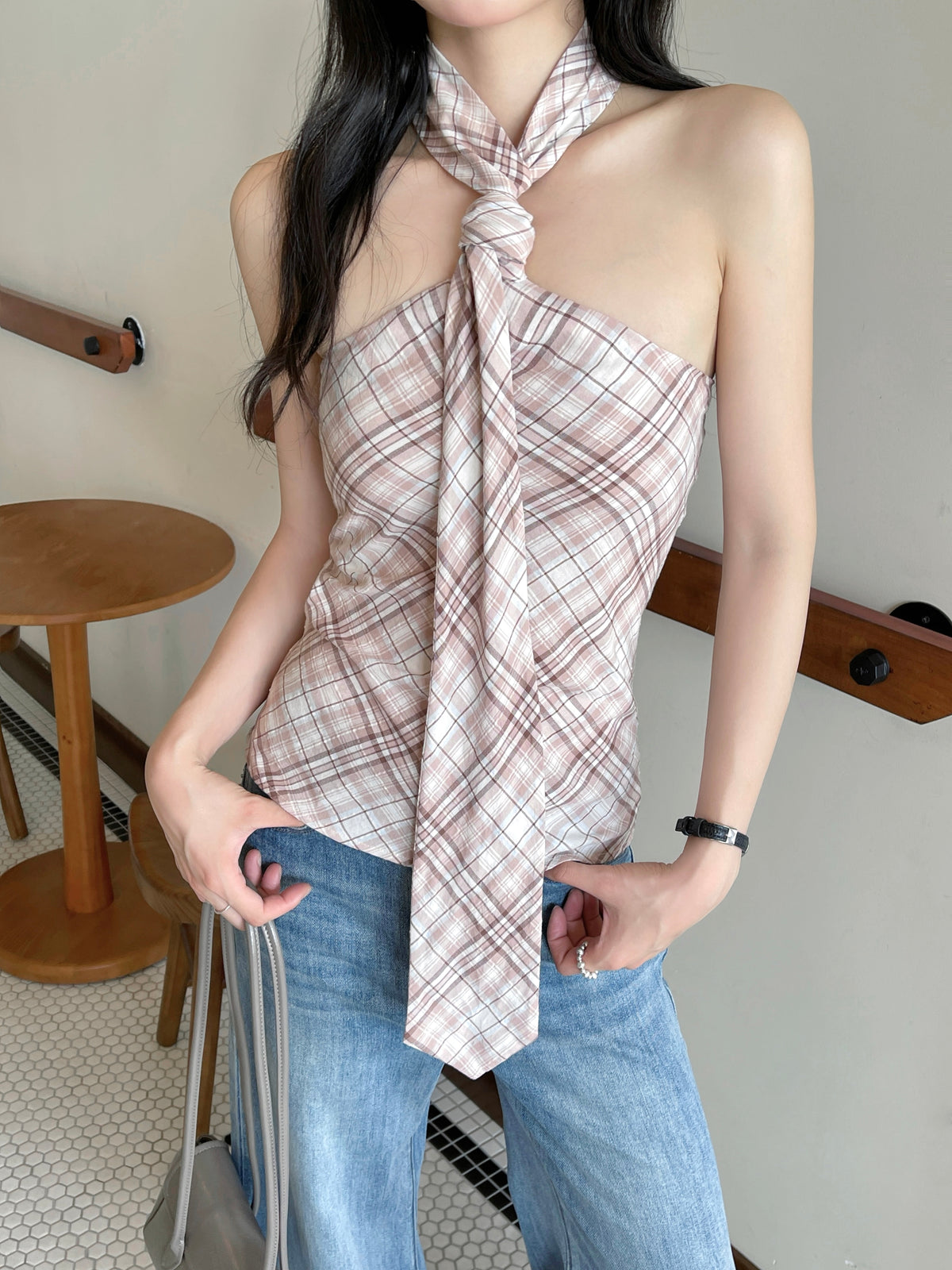 Flutter Tie Top PINK