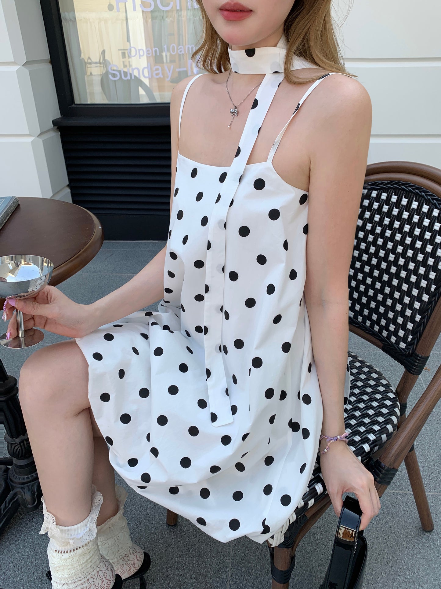 Soiree Cloud Dress BEIGE