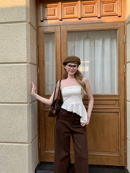 Dona Bustier Top BEIGE