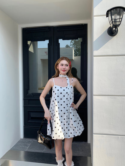 Soiree Cloud Dress BEIGE